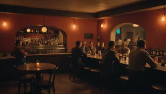 Evening at the Bar