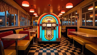 Retro Diner Vibes Retro Diner Vibes