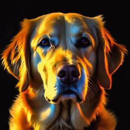 Golden Hour Retriever