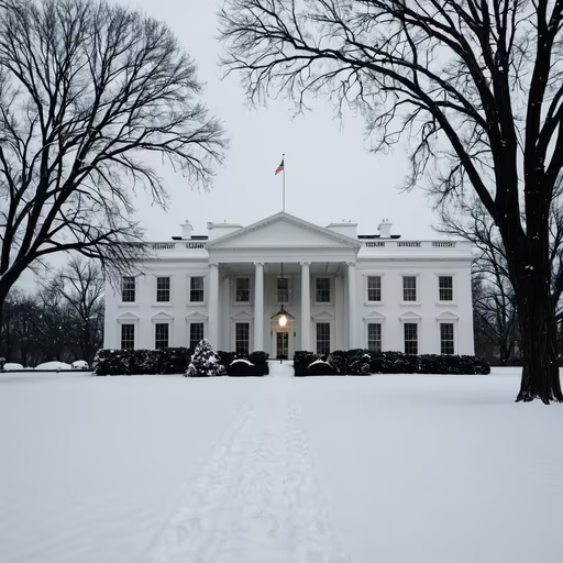 Winter at the White House
