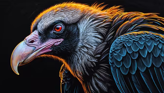 Vulture Portrait Vulture Portrait