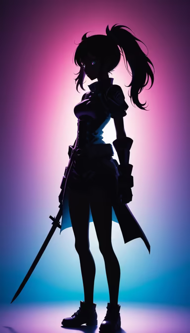 Warrior's Silhouette Warrior's Silhouette