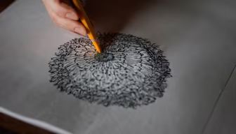 Floral Art in Progress Floral Art in Progress