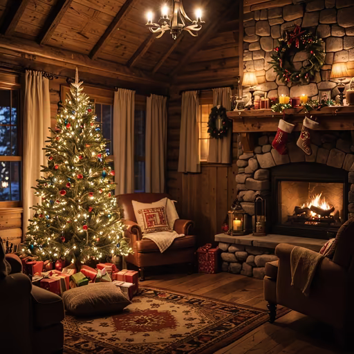 Cozy Christmas Cabin