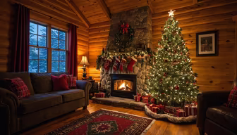Cozy Christmas Cabin Cozy Christmas Cabin