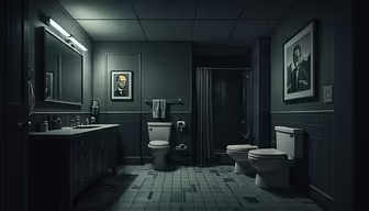 Monochrome Bathroom