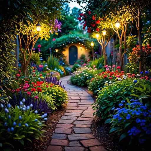 Enchanted Garden Path