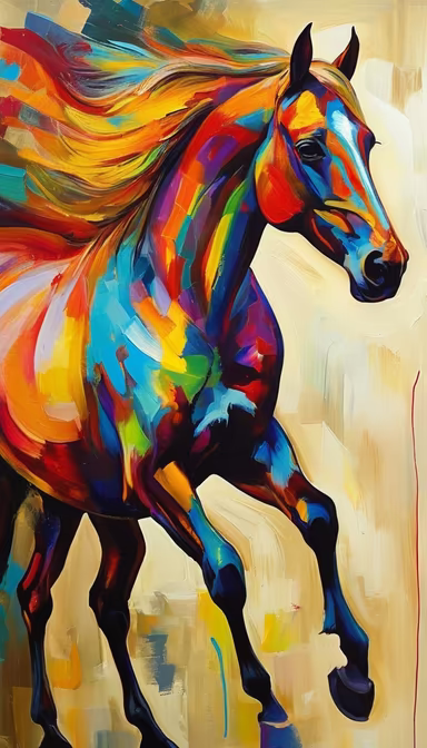 Colorful Gallop
