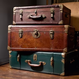 Vintage Luggage Stack Vintage Luggage Stack