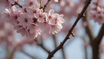 Cherry Blossoms in Bloom