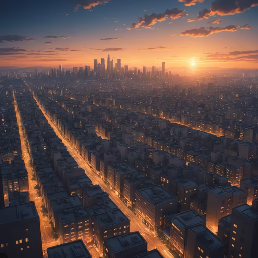 City at Dusk