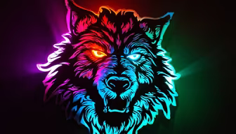Neon Wolf Neon Wolf