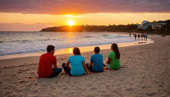 Beach Sunset Beach Sunset