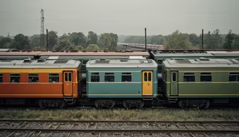 Vintage Train Cars Vintage Train Cars