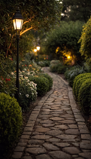 Enchanted Garden Path Enchanted Garden Path
