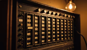 Vintage Control Panel