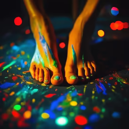 Painted Feet Painted Feet