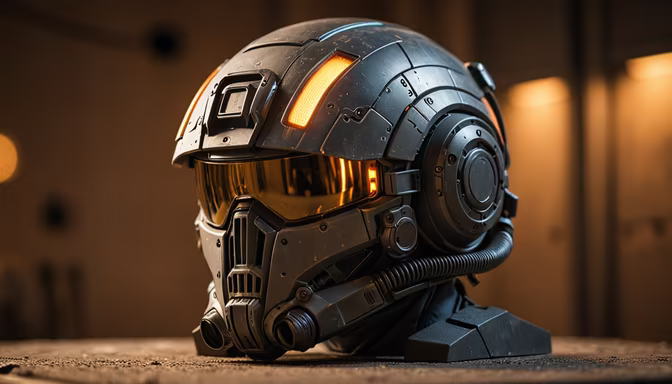 Cyberpunk Helmet