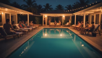 Poolside Gathering Poolside Gathering