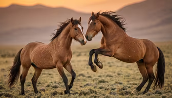 Wild Mustangs