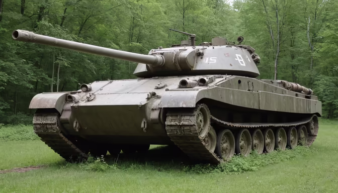 Tank in the Woods