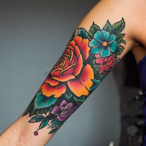 Floral Sleeve