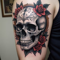 Floral Skull Floral Skull