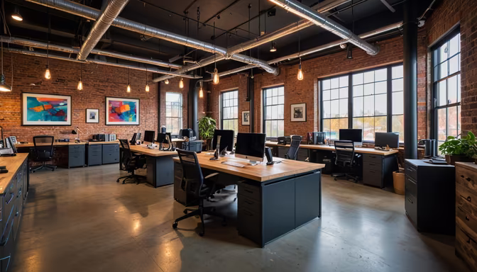 Modern Industrial Workspace