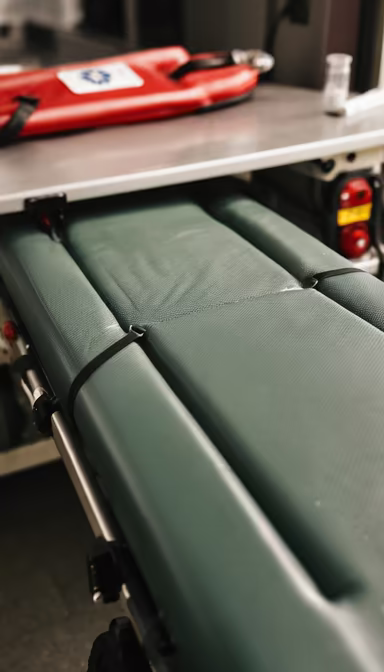 Inside an Ambulance Inside an Ambulance