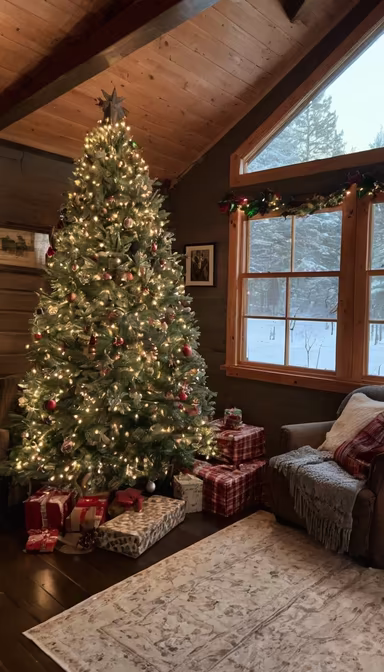 Cozy Christmas Cabin Cozy Christmas Cabin