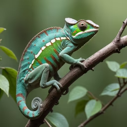 Chameleon on a Branch Chameleon on a Branch