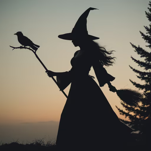 Witch's Silhouette