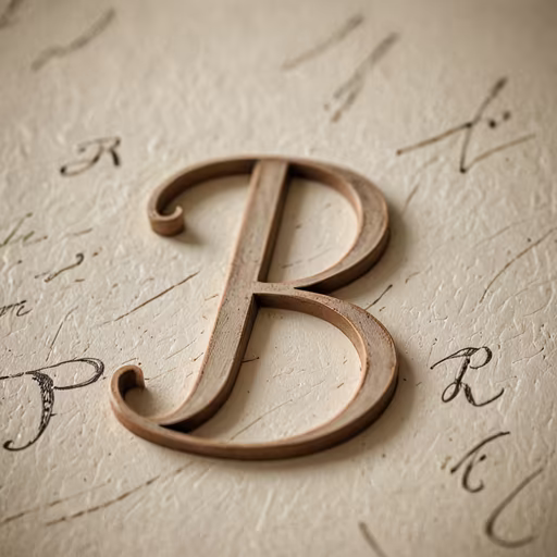 Letter B