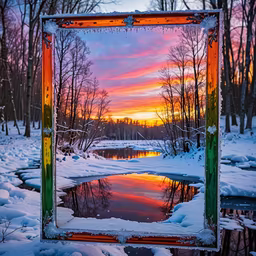 Winter's Reflection Winter's Reflection