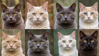 Cats of Different Colors Cats of Different Colors