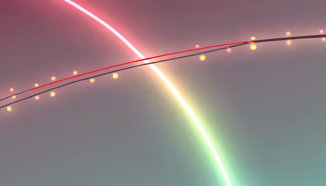 Glowing Arcs