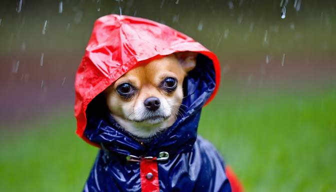Rainy Day Pup
