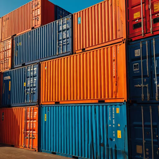 Shipping Container Stack
