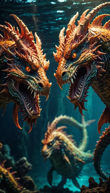 Underwater Dragons Underwater Dragons