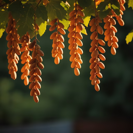 Autumn's Golden Cascade