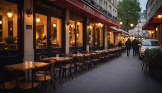 Parisian Cafe Charm Parisian Cafe Charm