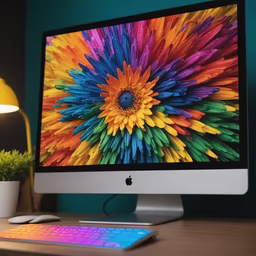 Colorful Workspace Colorful Workspace