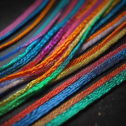 Colorful Strands Colorful Strands
