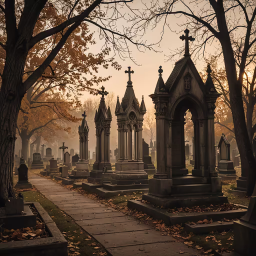 Autumnal Cemetery