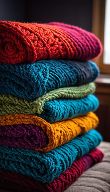 Cozy Knitted Blankets Cozy Knitted Blankets