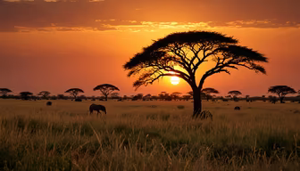 African Sunset