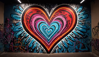 Heart Graffiti Heart Graffiti
