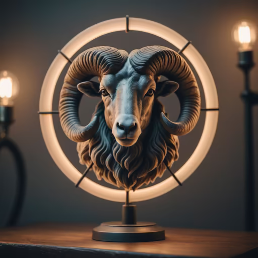 Ram Sculpture