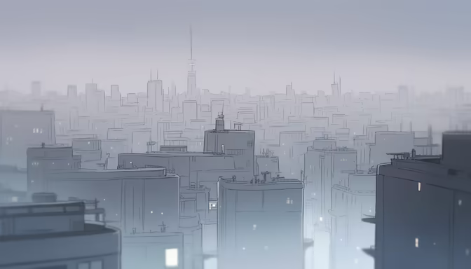Cityscape in Haze