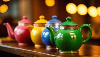 Colorful Teapots Colorful Teapots